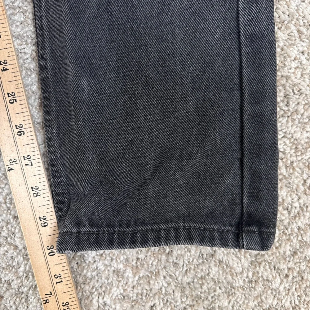 Levi 505 Jeans Mens 30x32 Black Straight‎ Leg Classic Denim Casual Regular Fit